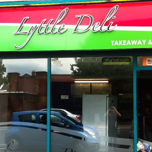 Lyttle Deli extsign&windowfrosting