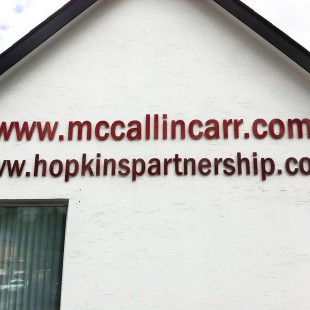 MCCALLINCARR EXTERNALLETTERING