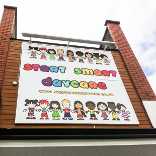 StartSmart daycare external signage